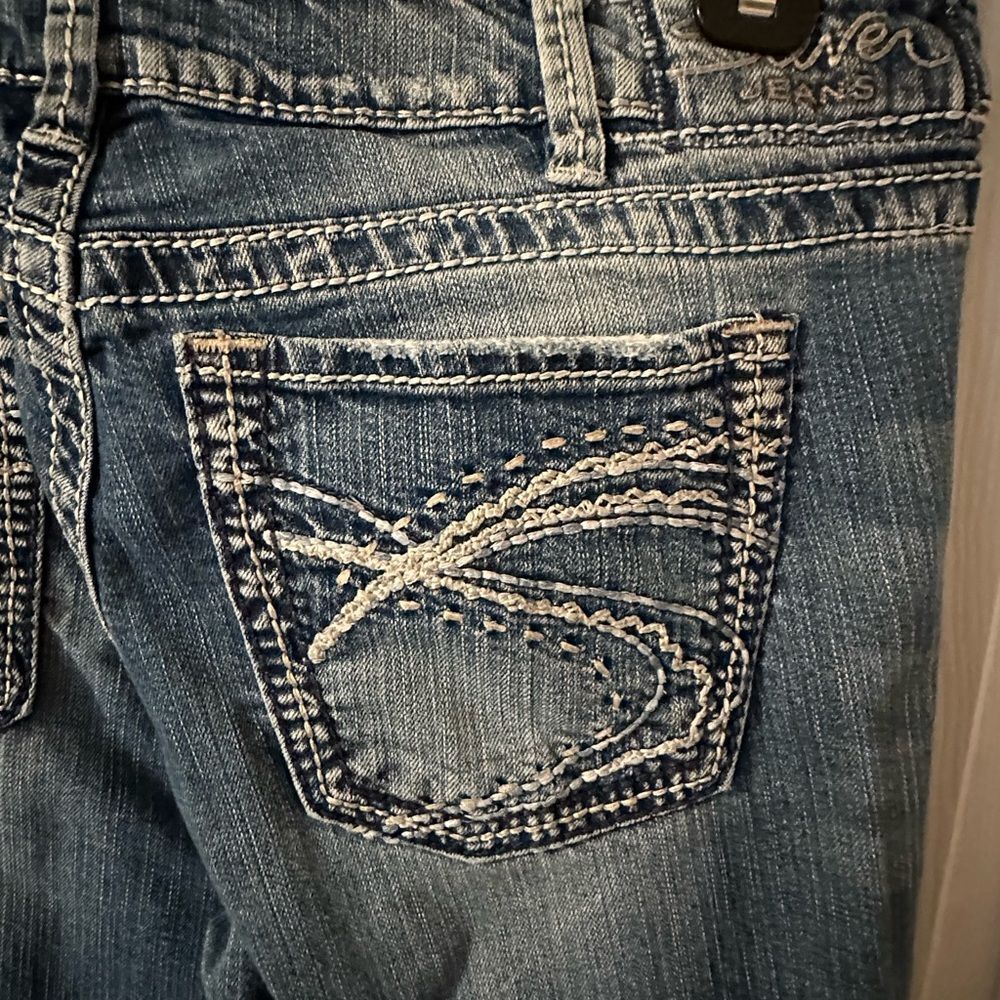 Silver Jeans Bootcut Light Wash Womens Jeans 31x32 - Picture 7 of 9